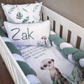 Cot Bedding - Meerkat Set 01 baby neutral nursery linen set South Africa