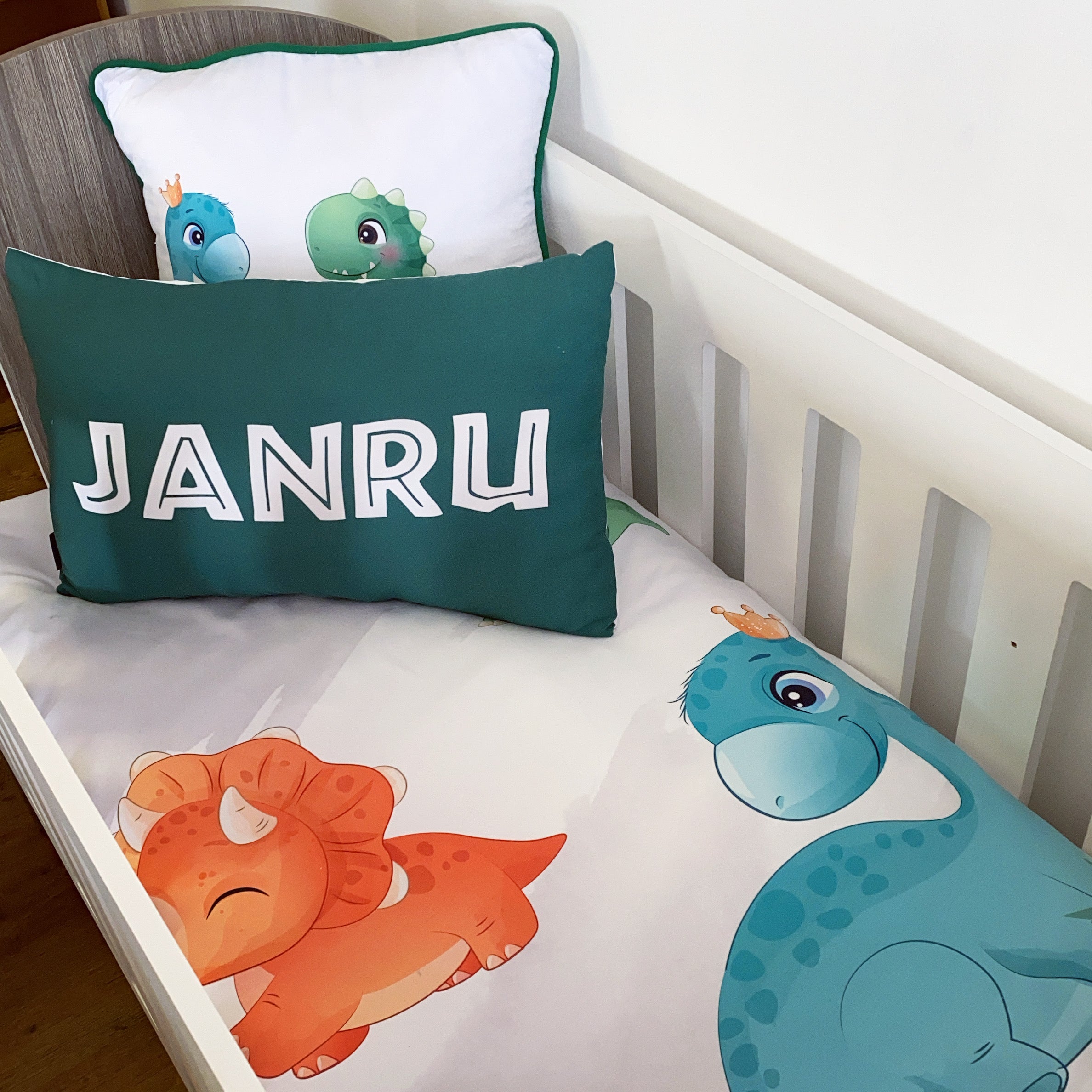 Cot Bedding - Dinosaur Set 04 baby boy nursery linen set South Africa