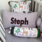Cot Bedding - Woodlands Set 03 baby neutral nursery linen set South Africa