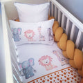 Cot Bedding - Mustard Safari Set 03 baby neutral nursery linen set South Africa