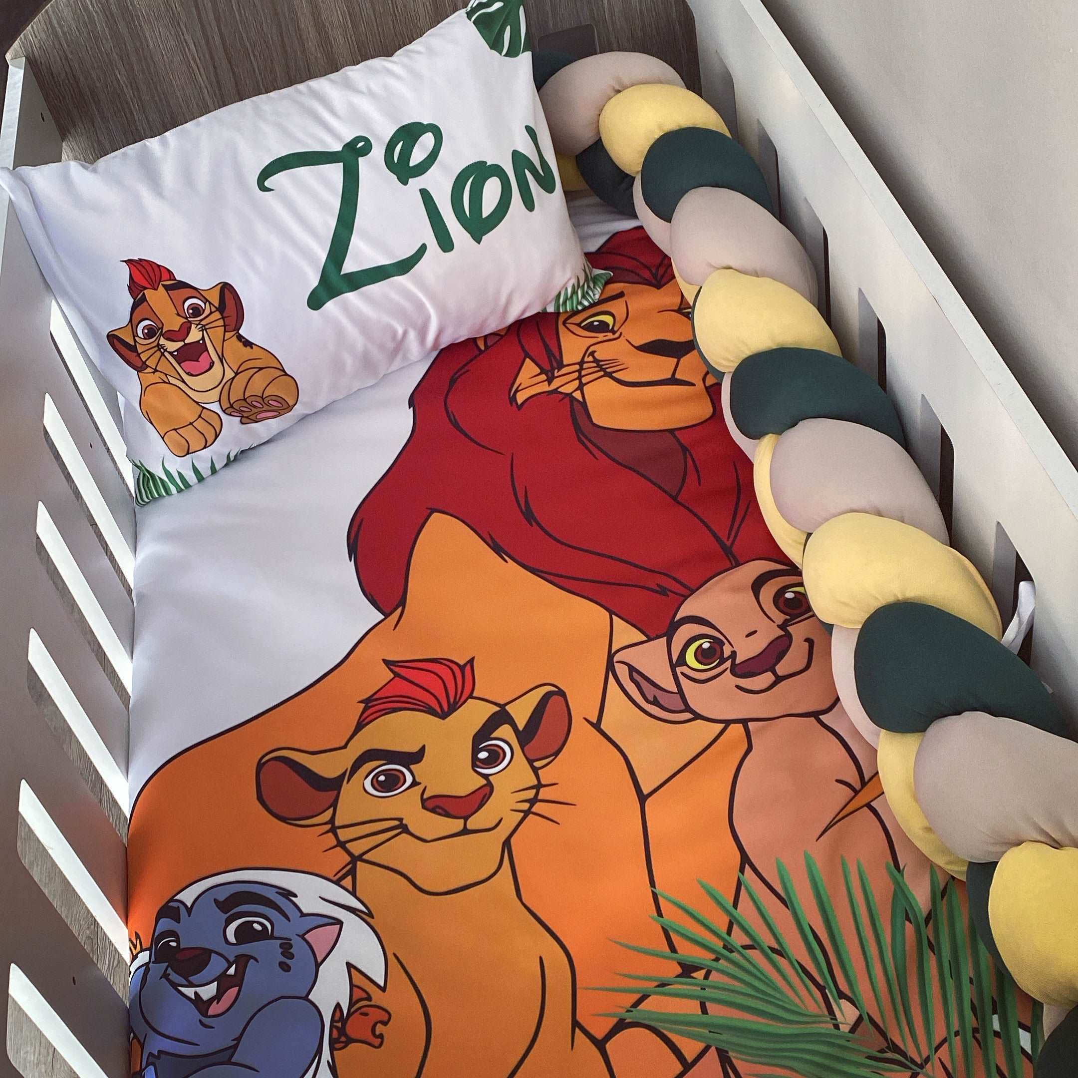 Cot Bedding - Lion Guard Set 01 baby neutral nursery linen set South Africa
