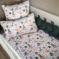 Cot Bedding - Woodlands Set 05 baby neutral nursery linen set South Africa