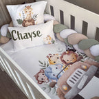 Cot Bedding - Safari Set 09 baby neutral nursery linen set South Africa
