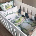 Cot Bedding - Crocodile Set 01 baby neutral nursery linen set South Africa