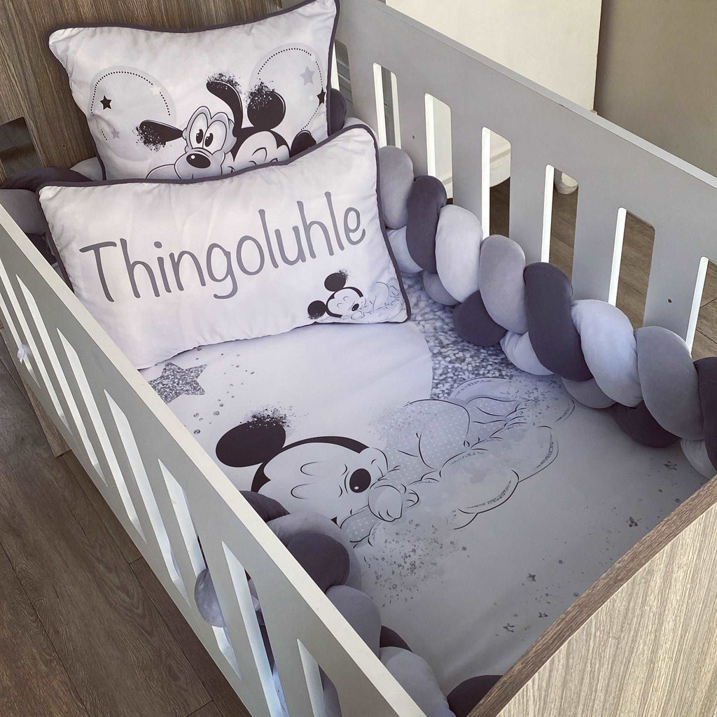 Cot Bedding - Mickey Mouse Set 02 baby neutral nursery linen set South Africa