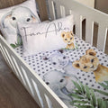 Cot Bedding - Safari Set 11 baby neutral nursery linen set South Africa