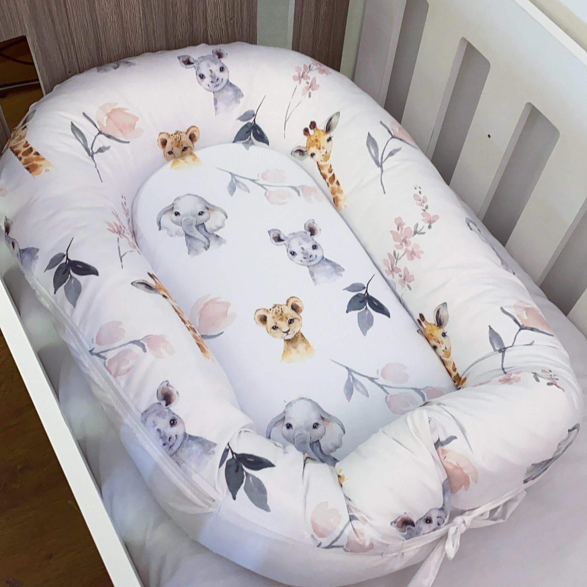 Nest - Flower Safari 01 baby nursery snuggle nests South Africa