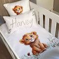 Cot Bedding - Lion Set 01 baby neutral nursery linen set South Africa