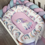 Cot Bedding - Pink Unicorn Set 13