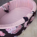 Carry Cot - Pink Peony 01