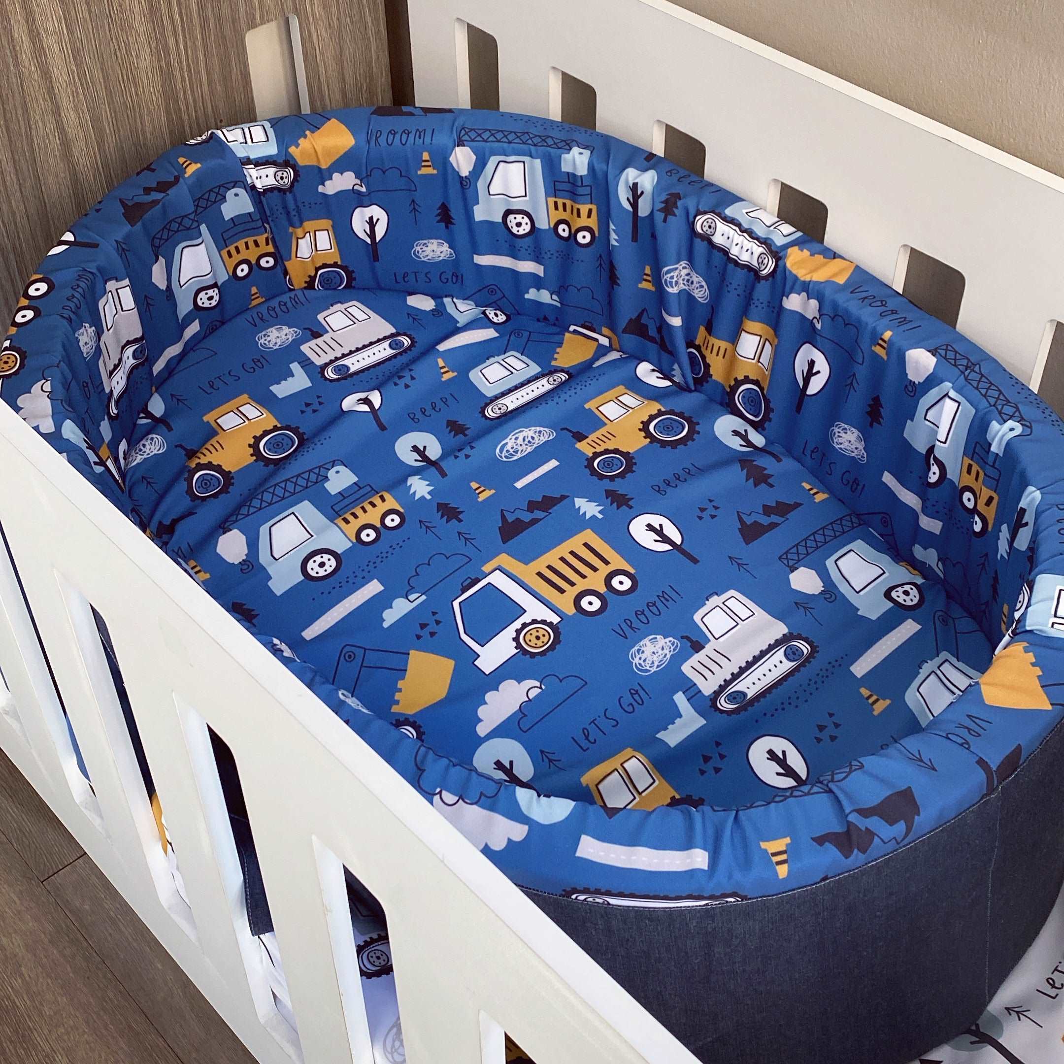 Carry Cot - Blue Construction 02 baby carry cots South Africa