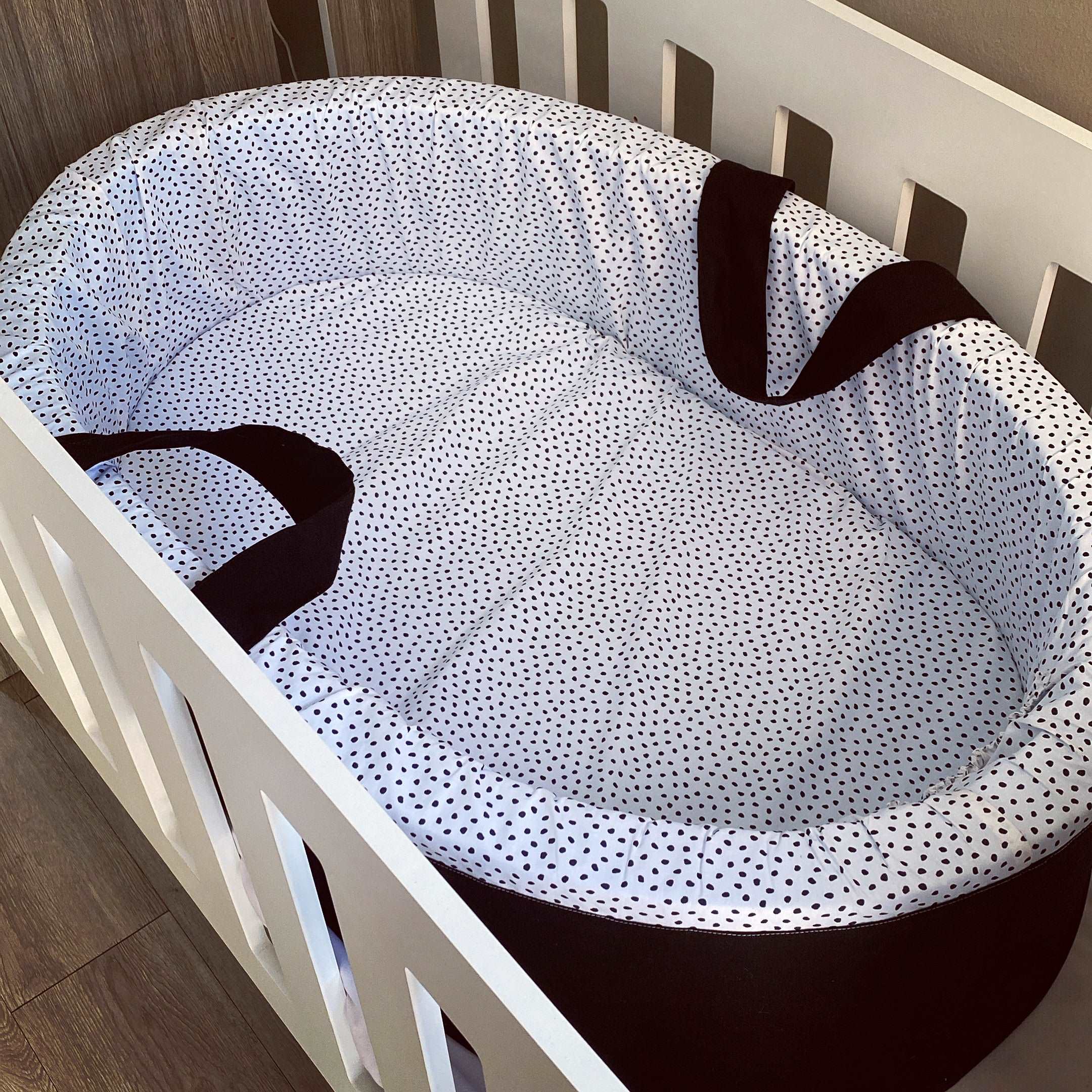 Carry Cot - Black Dot 01 baby carry cots South Africa