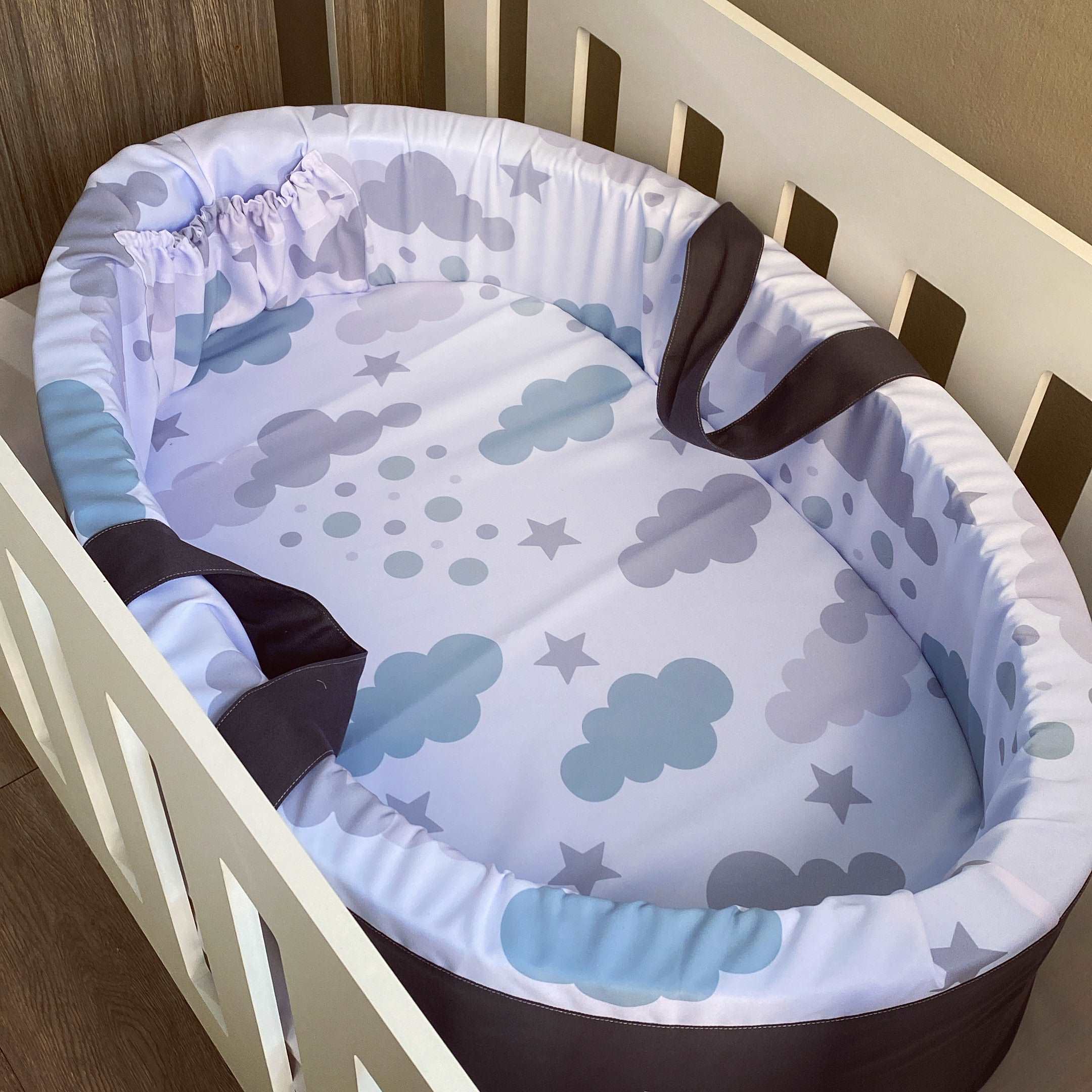 Carry Cot - Blue Cloud 01 baby carry cots South Africa