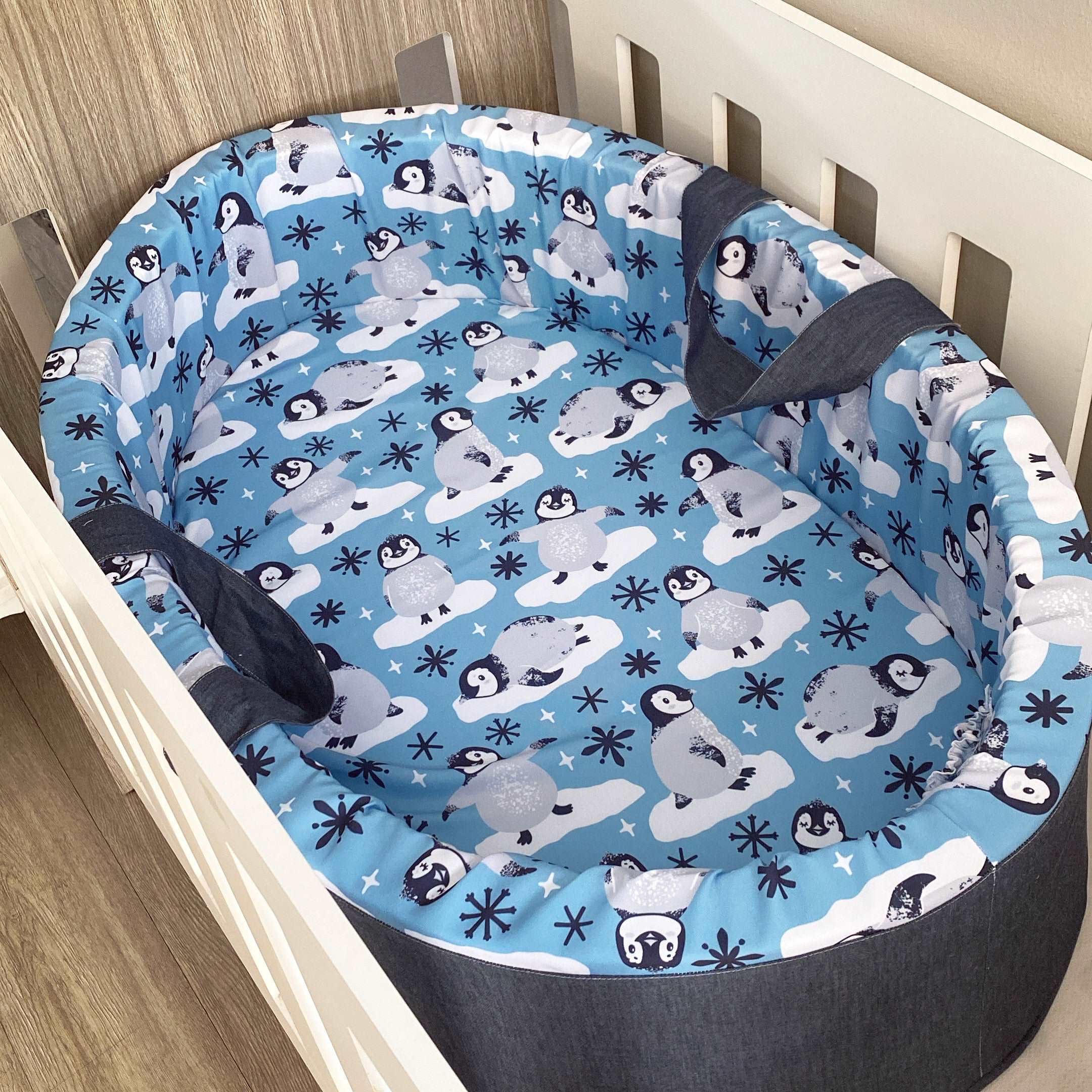 Carry Cot - Blue Penguin 01 baby carry cots South Africa