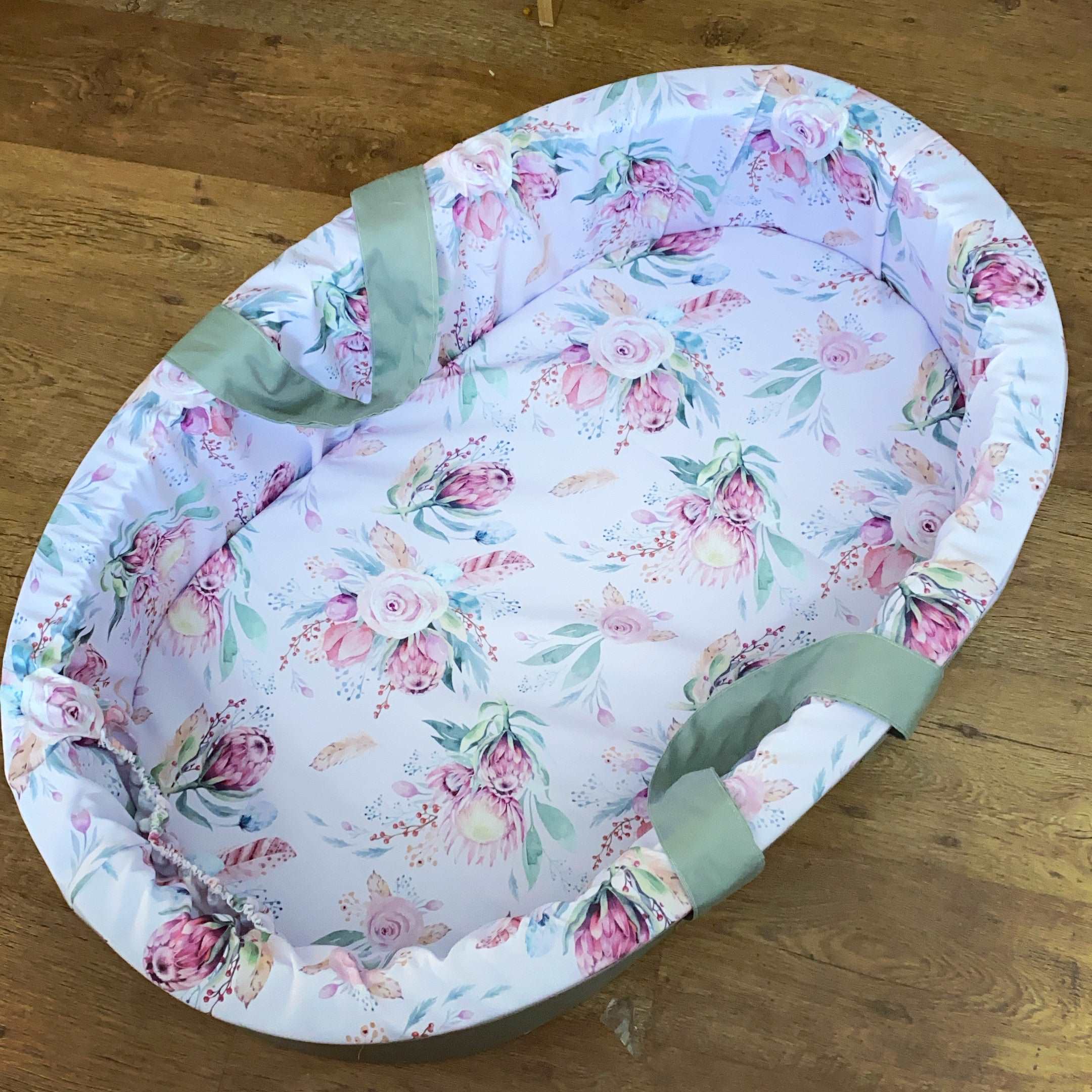 Carry Cot - Protea Flowers 01 baby carry cots South Africa