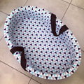 Carry Cot - Blue Triangles 01 baby carry cots South Africa