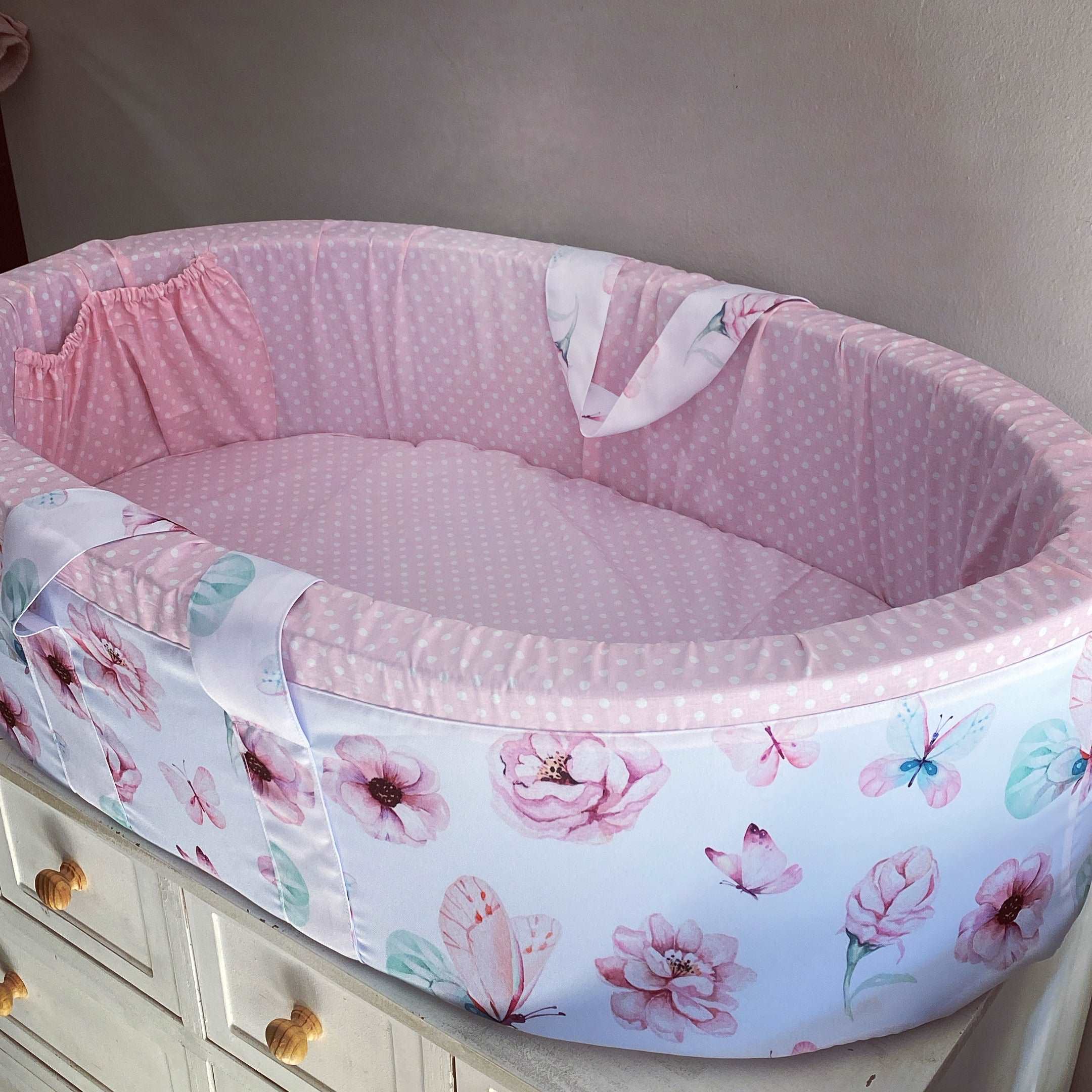 Carry Cot - Peony Butterfly 01 baby carry cots South Africa