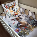 Cot Bedding - Deer Set 05 baby neutral nursery linen set South Africa