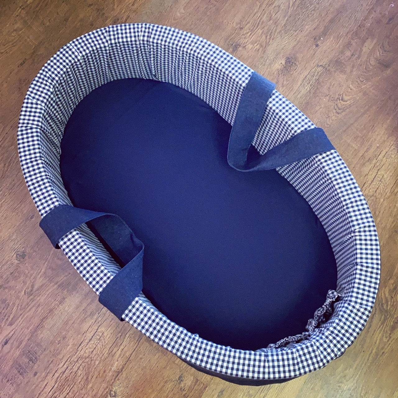 Carry Cot - Navy Check 01 baby carry cots South Africa