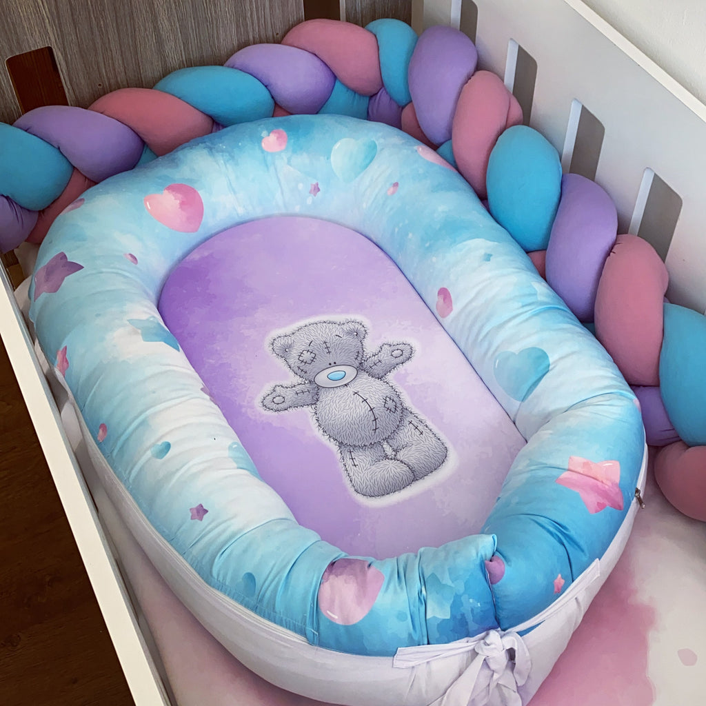 Cot Bedding - Pink Tatty Teddy Set 05
