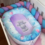 Cot Bedding - Pink Tatty Teddy Set 05