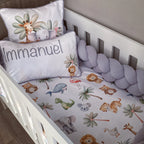 Cot Bedding - Animal Set 01 baby neutral nursery linen set South Africa