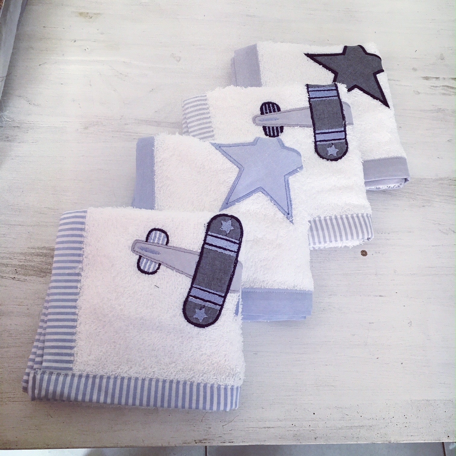 Burpcloths - Plane 01 baby burp cloths South Africa
