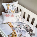 Cot Bedding - Pink Safari Set 18