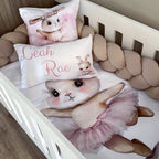 Cot Bedding - Pink Bunny Set 18