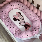 Cot Bedding - Pink Minnie set 06