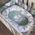 Nest - Green Elephant 03 baby nursery snuggle nests South Africa
