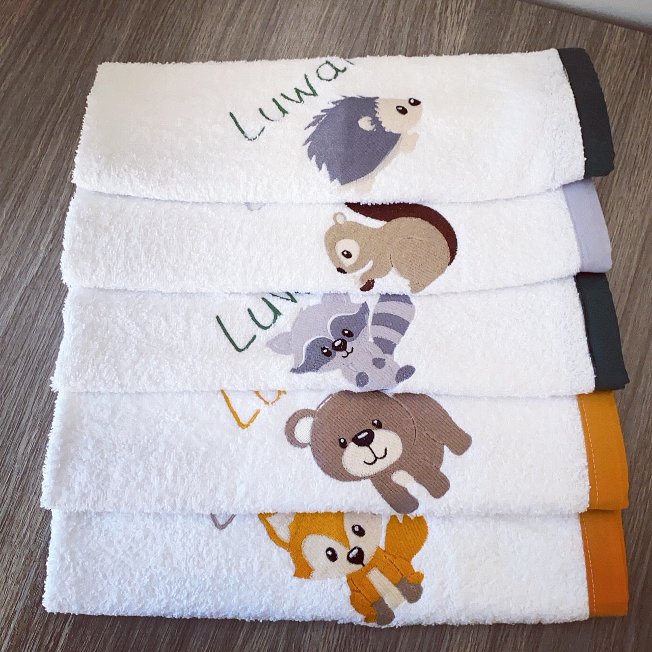 Burpcloths - Woodlands 03 baby burp cloths South Africa