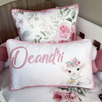 Cot Bedding - Pink Sheep Set 07