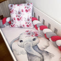 Cot Bedding - Pink Elephant Set 47