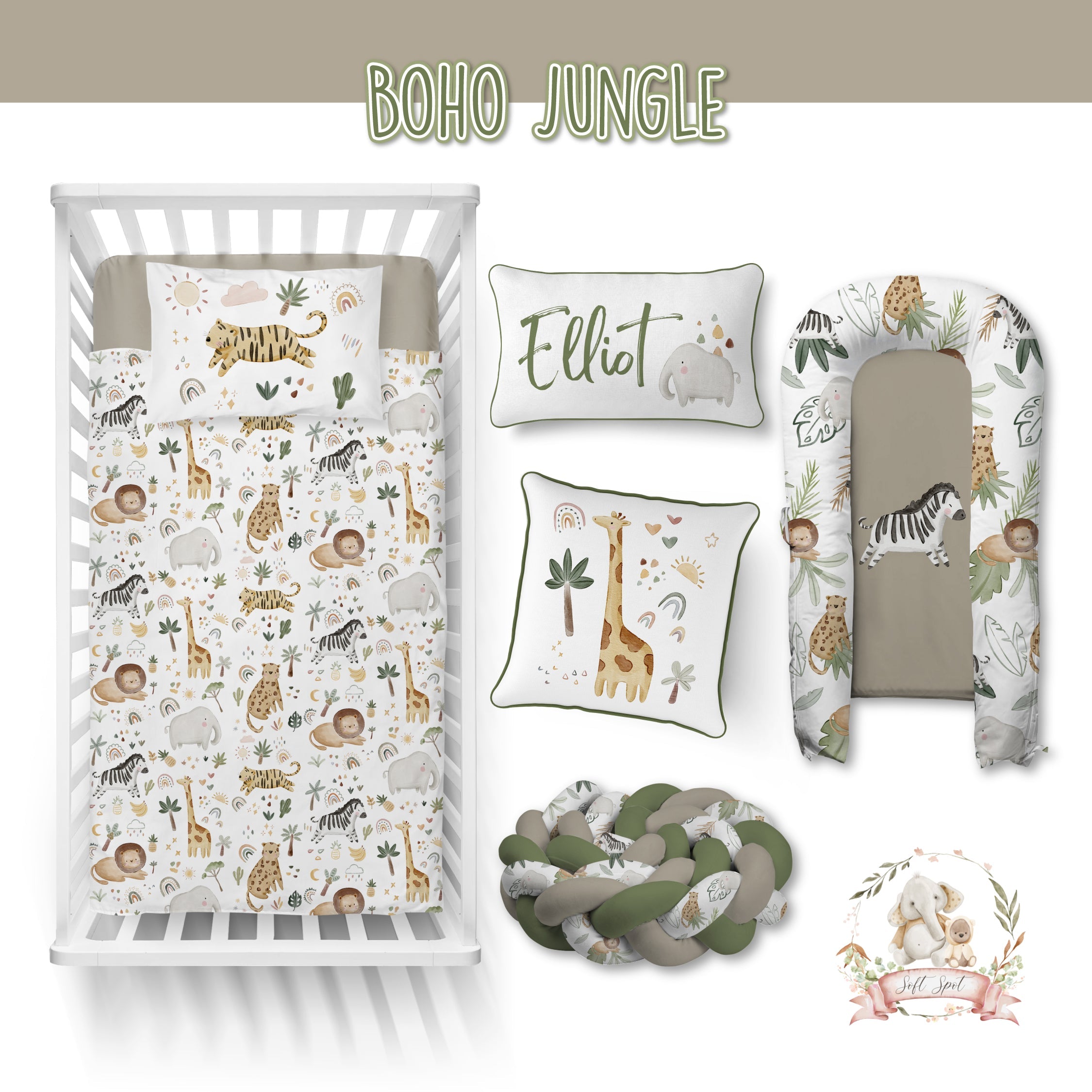  baby neutral nursery linen set South Africa