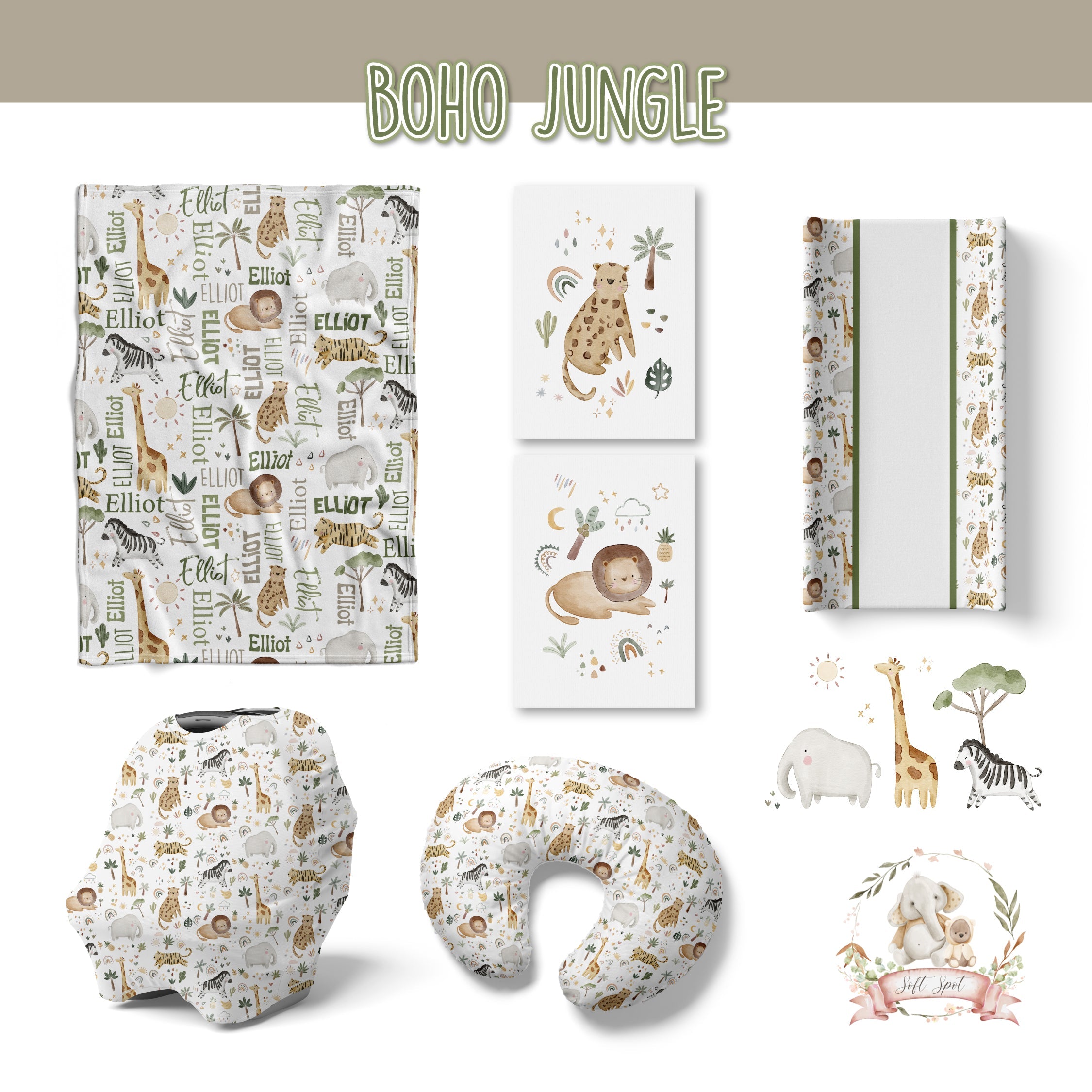  baby neutral nursery linen set South Africa
