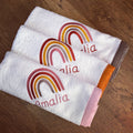 Burpcloths - Rainbow 01 baby burp cloths South Africa