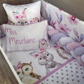 Cot Bedding - Flower Woodlands Set 01