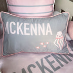 Cot Bedding - Pink Ocean Set 04