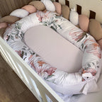 Cot Bedding - Pink Boho Rainbow Set 05