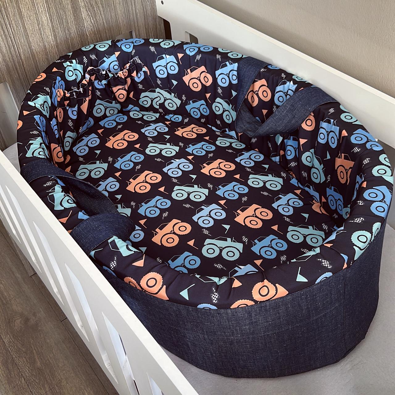 Carry Cot - Blue Trucks 01 baby carry cots South Africa