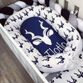 Nest - Navy Deer 01 baby nursery snuggle nests South Africa