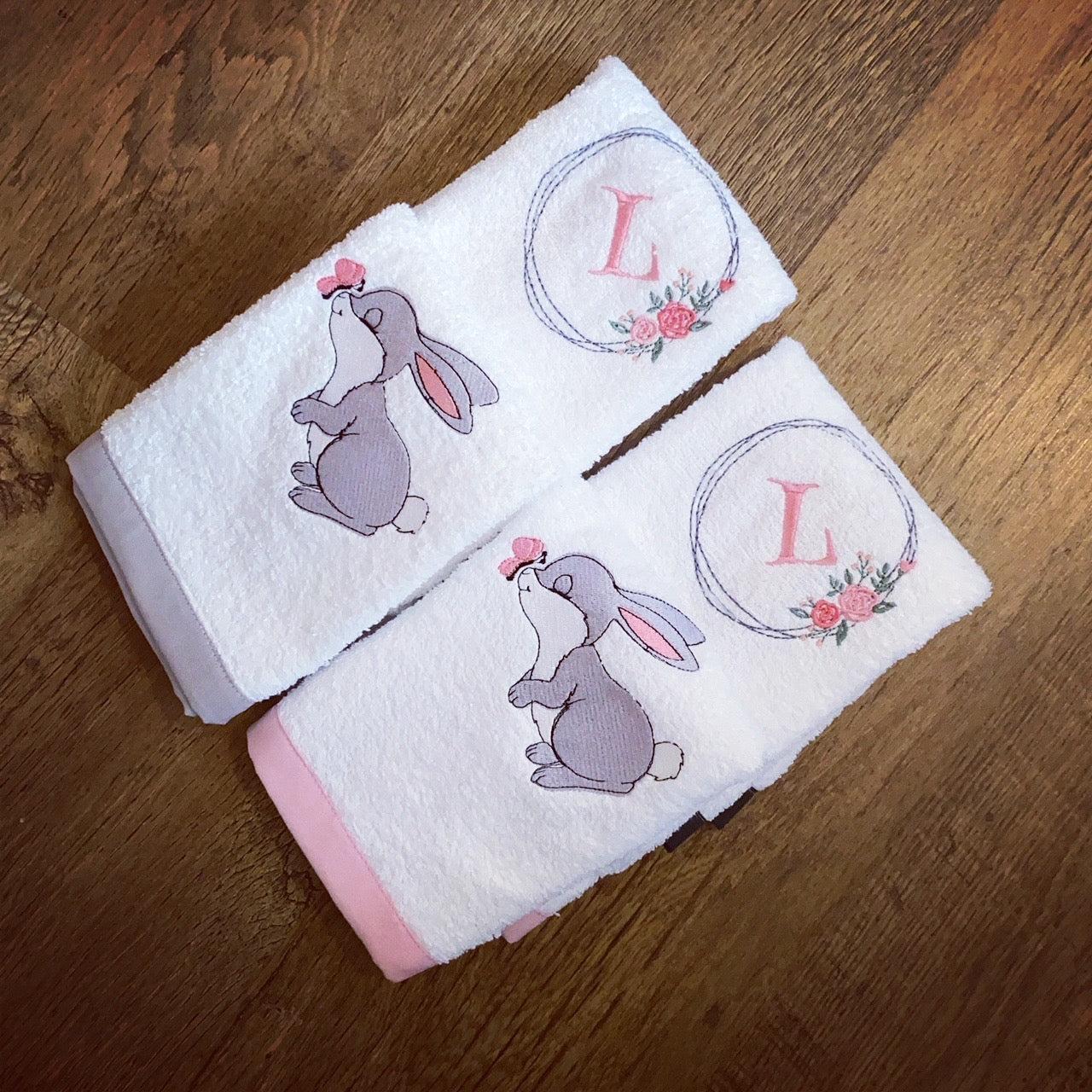 Burpcloths - Bunny 02 baby burp cloths South Africa