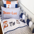 Cot Bedding - Woodlands Set 08 baby neutral nursery linen set South Africa