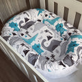 Nest - Blue Dinosaur 01 baby nursery snuggle nests South Africa