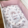 Nest - Pink Rainbow 02 baby nursery snuggle nests South Africa