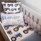 Cot Bedding - Tractor Set 01 baby boy nursery linen set South Africa