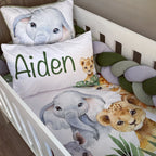 Cot Bedding - Safari Set 17 baby neutral nursery linen set South Africa