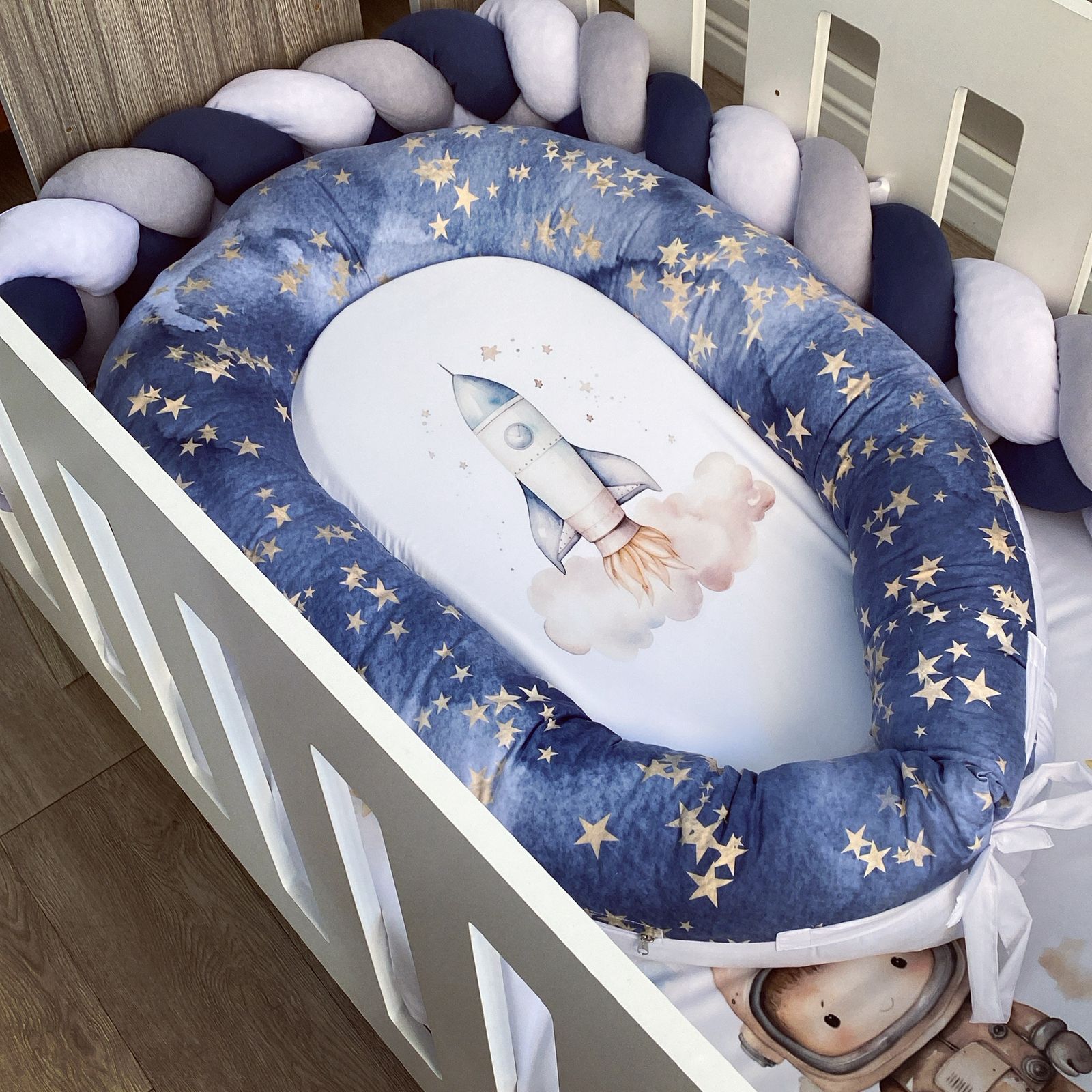 Nest - Blue Space 02 baby nursery snuggle nests South Africa