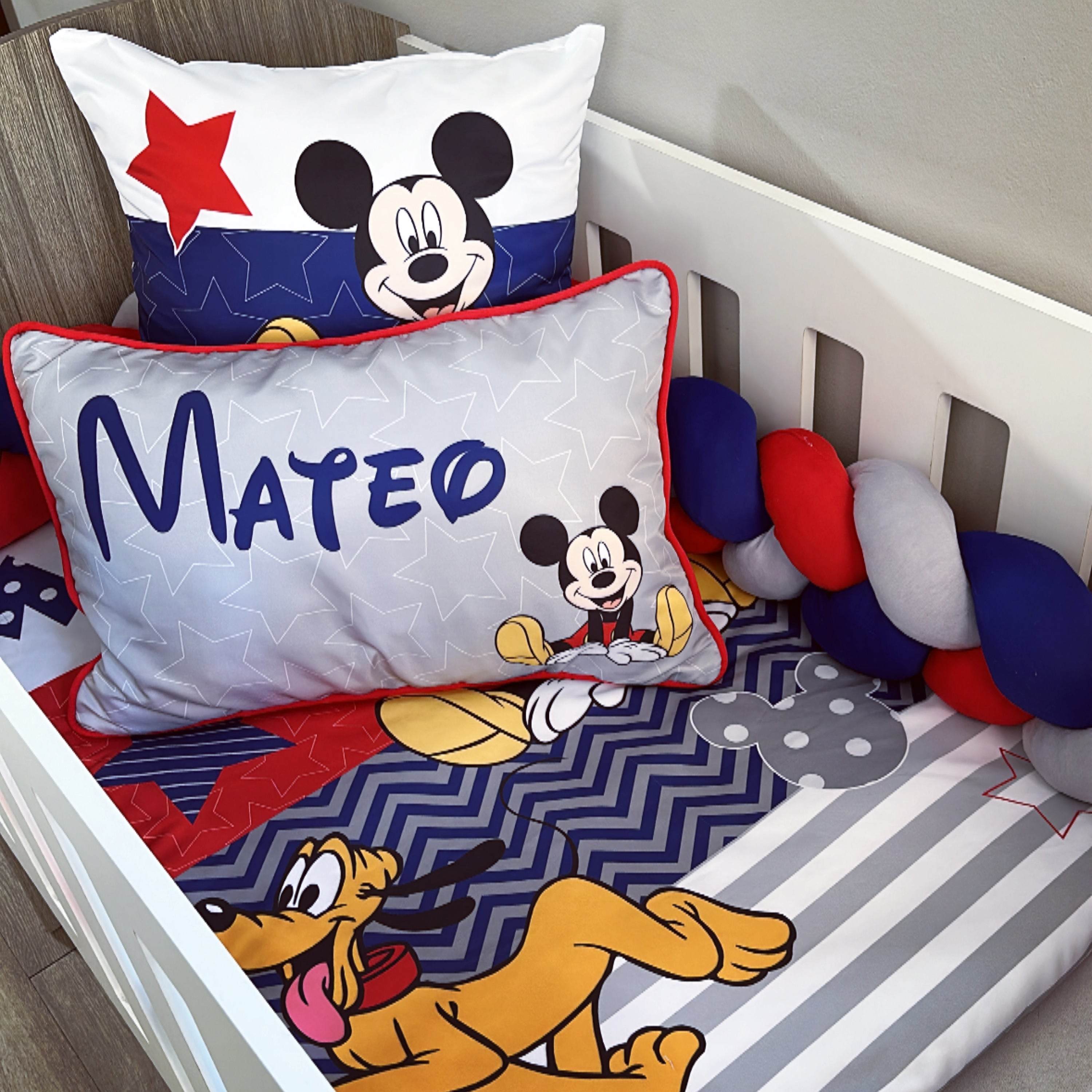 Cot Bedding - Mickey Mouse Set 03 baby neutral nursery linen set South Africa
